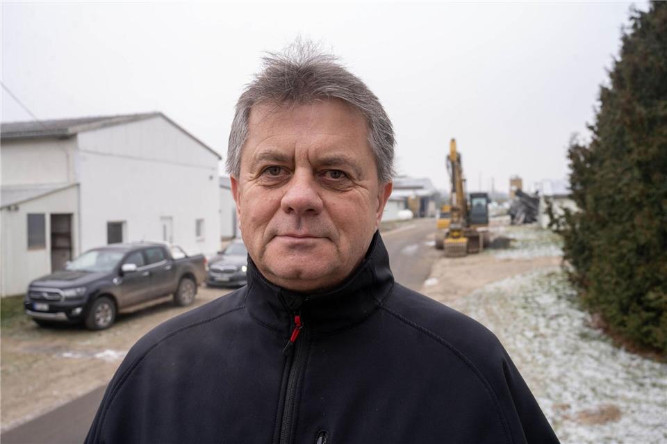 Bauernpräsident Trunk fordert schnelle Abhilfe, um den Schweinestau aufzulösen. (Archivbild)Stefan Sauer/dpa