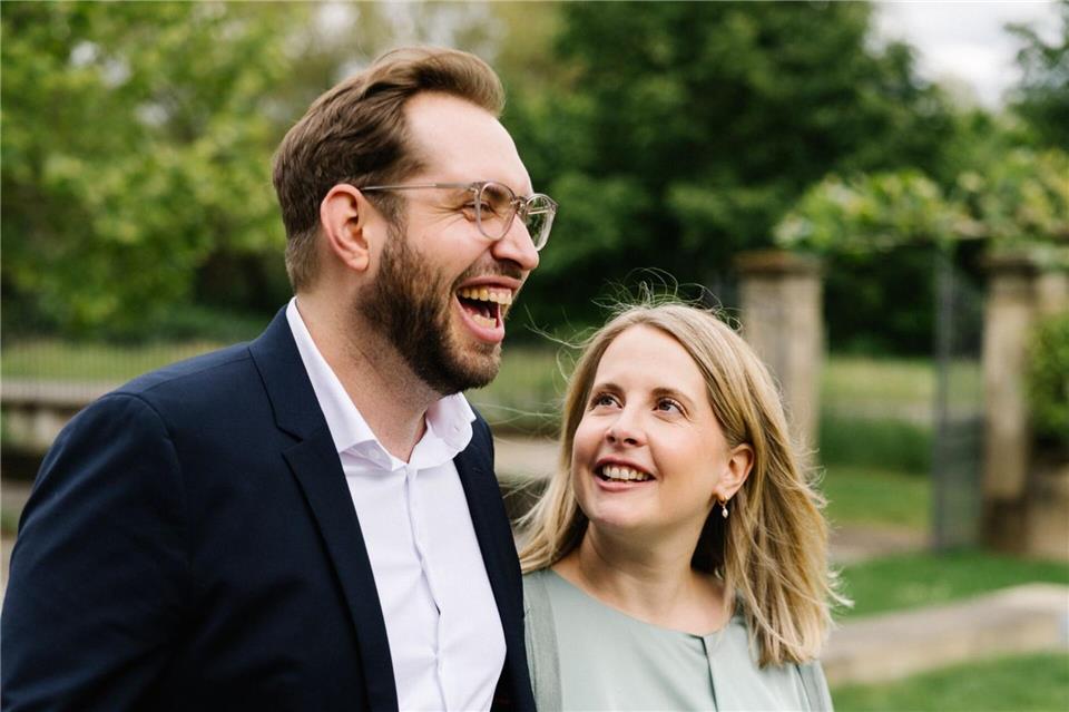 Bauministerin Verena Hubertz hat Mitte Mai geheiratet - zum genauen Datum machte ihr Haus keine Angaben. Esther Raudszus/Bauministerium/dpa