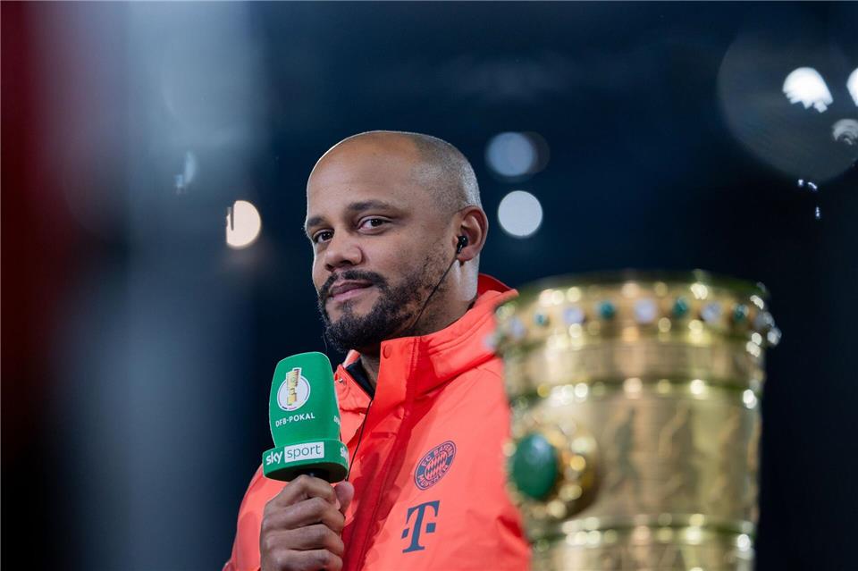Bayern-Coach Kompany hat alle Titel im VisierRolf Vennenbernd/dpa