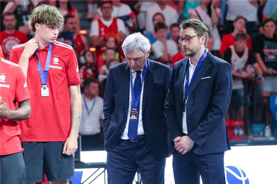 Bayern-Coach Pesic resigniert nach der Final-Niederlage.Matthias Stickel/dpa