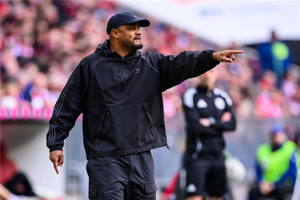 Bayern München und Trainer Kompany haben zum Bundesliga-Auftakt ein Heimspiel. (Archivbild)Tom Weller/dpa
