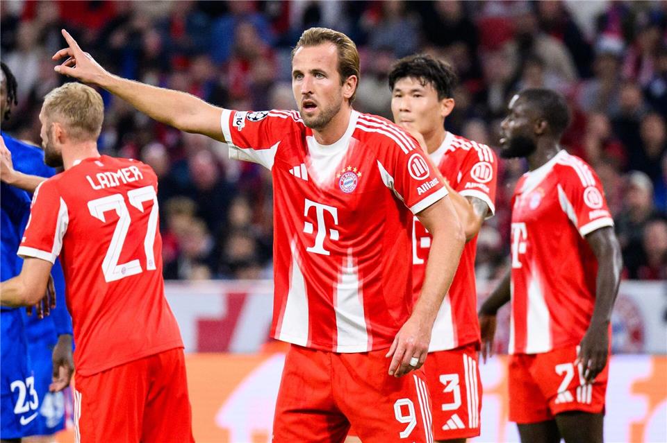 Bayern-Torjäger Harry Kane ist zum Saisonstart in bestechender Form. (Archivfoto)Tom Weller/dpa