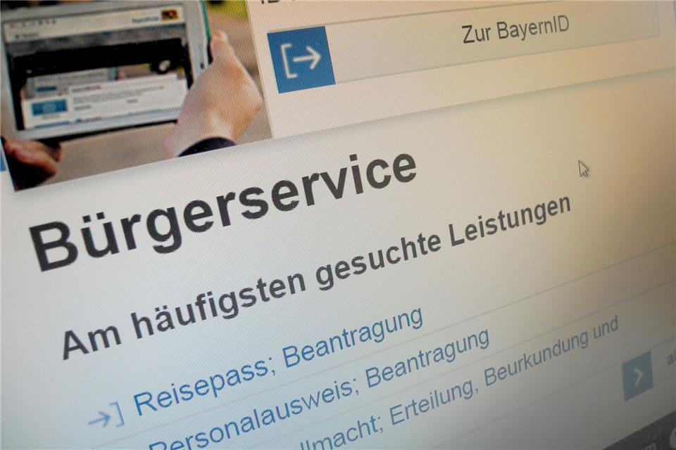 Bayern liegt bei der Verwaltungsdigitalisierung bundesweit auf den vorderen Plätzen. (Symbolbild)Luisa Hofmeier/dpa