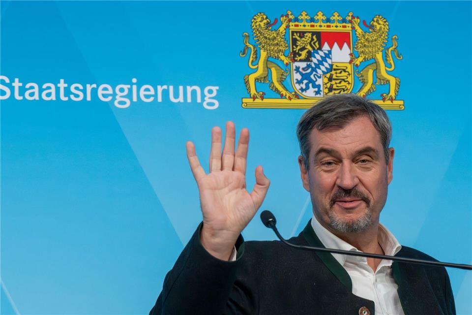 Bayerns Ministerpräsident Söder reist nach Helgoland. (Archivbild)Peter Kneffel/dpa