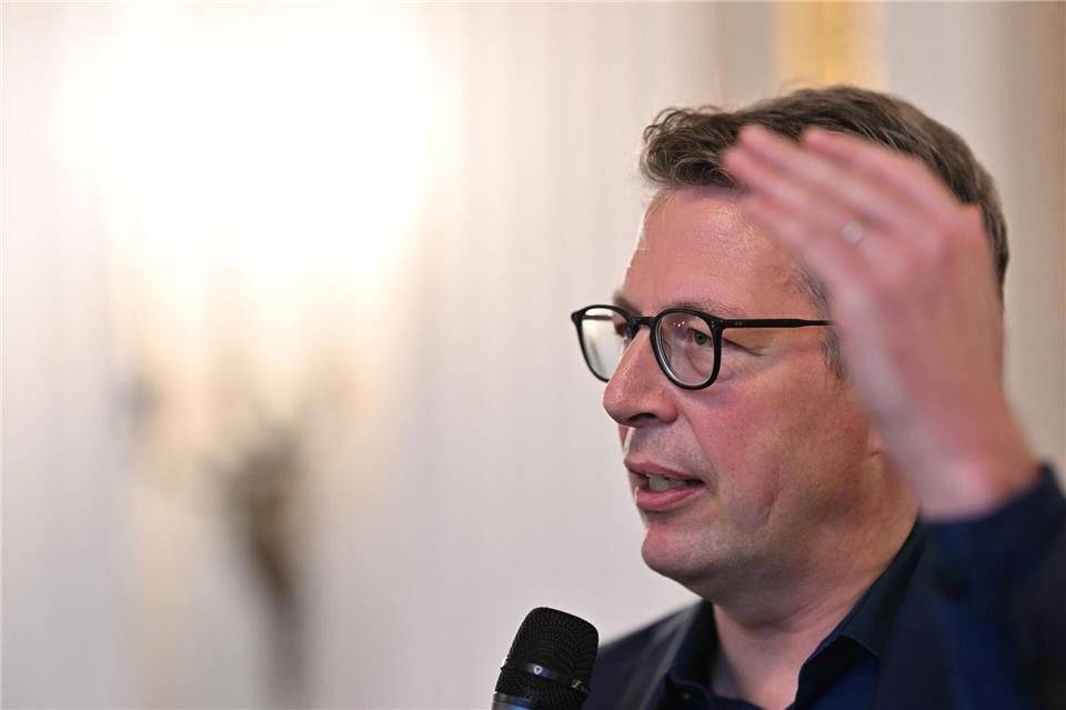 Bayerns Wissenschaftsminister Markus Blume (CSU) plant eine USA-Reise. (Archivbild)Peter Kneffel/dpa