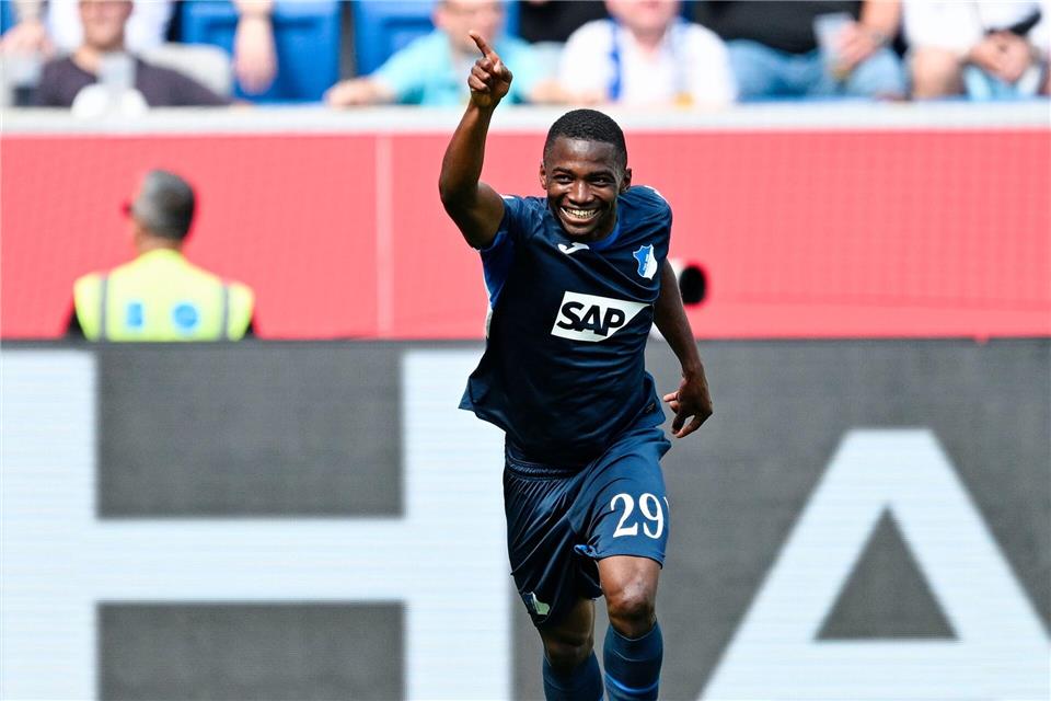 Bazoumana Touré: Hoffenheims Flügelflitzer. (Archivbild) Uwe Anspach/dpa