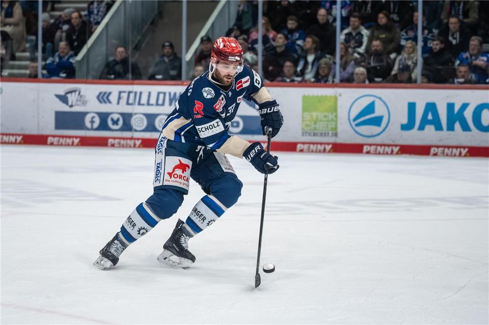 Beendet seine Karriere: Thomas Larkin. (Archivbild)Silas Stein/dpa