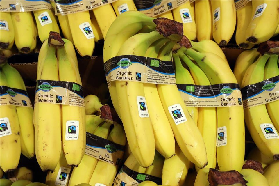 Bei Bananen ist die Nachfrage zuletzt besonders rasant gestiegen.Wolfgang Kumm/dpa