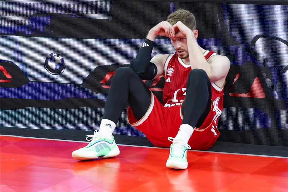 Bei Bayern-Star Andreas Obst sitzt die Enttäuschung tief.Matthias Stickel/dpa