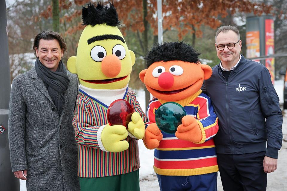 Bei Bert bleibst du stehen, bei Ernie kannst du geh’n. Christian Charisius/dpa