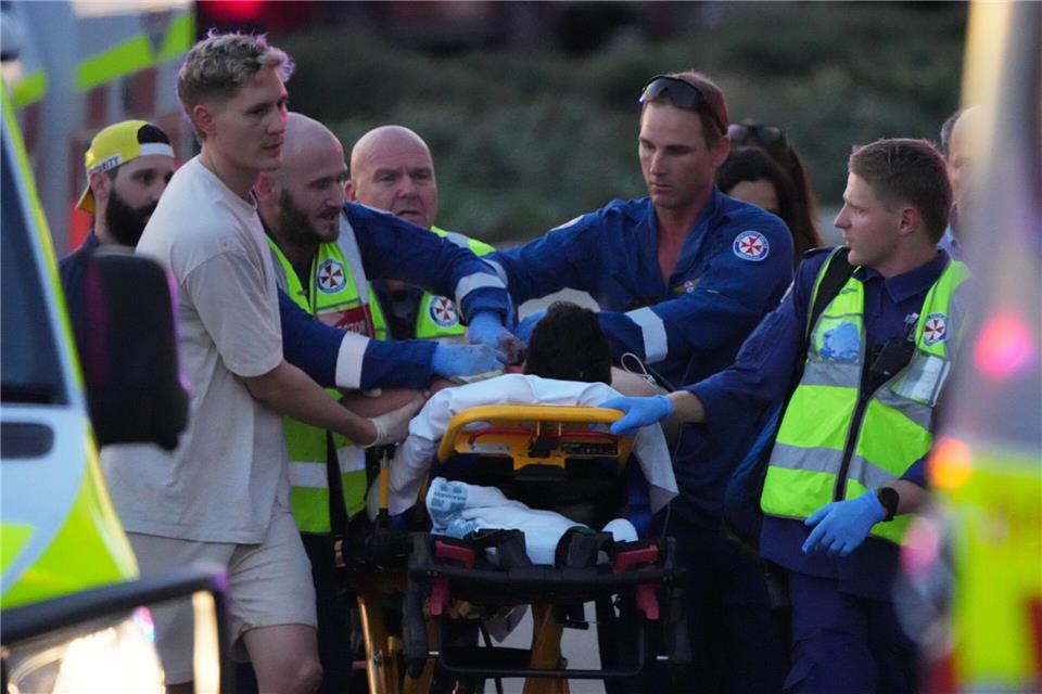 Bei dem Angriff in Sydney sind zehn Menschen gestorben.Mark Baker/AP/dpa