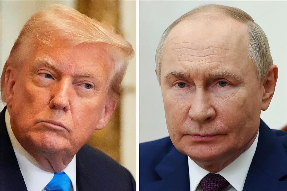 Bei dem Treffen in Alaska steht für beide Staatschefs viel auf dem Spiel. (Archivbild)Mark Schiefelbein/Mihail Metzel/AP/Pool Sputnik Government via AP/dpa