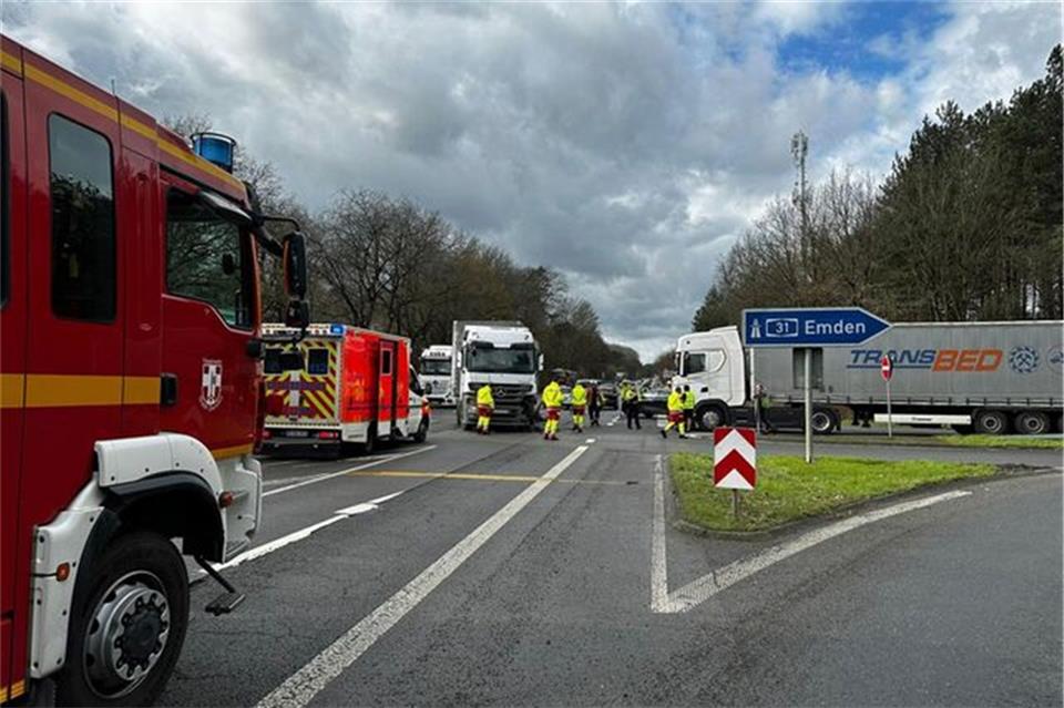 Bei dem Unfall auf der Freudenberger Straße wurde glücklicherweise niemand verletzt. 