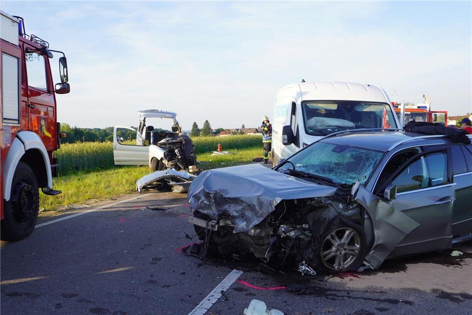 Bei dem Unfall im Landkreis Sigmaringen kam eine Frau ums Leben.Reinert/swd-medien/dpa