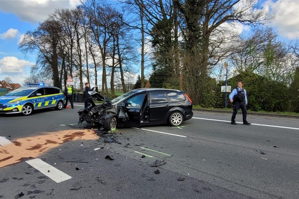 Bei dem späteren Unfall wurden zwei Kinder leicht verletzt.