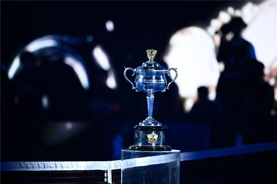 Bei den Grand-Slam-Turnieren wie den Australian Open gibt es ein Millionen-Preisgeld für den Sieger und die Siegerin. Joel Carrett/AAP/dpa
