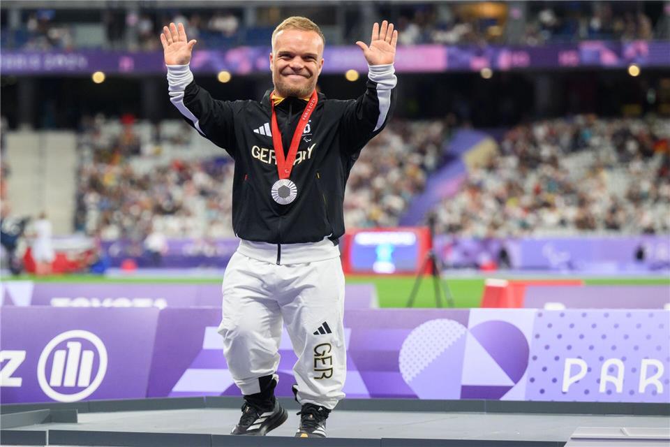 Bei den Paralympics 2024 durfte sich Niko Kappel über Silber freuen. (Archivbild)Julian Stratenschulte/dpa