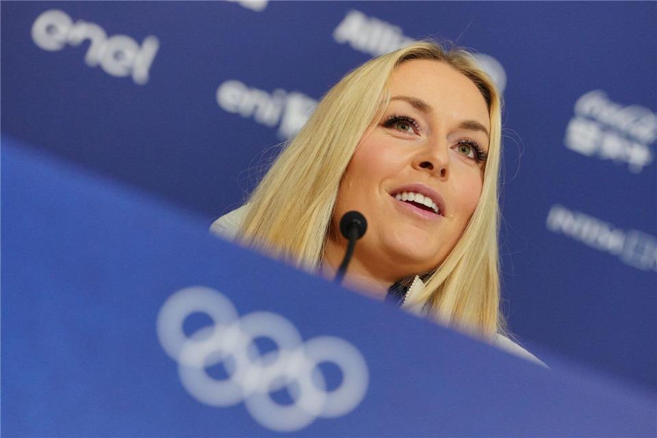 Bei den Winterspielen im Fokus: US-Skistar Lindsey Vonn.Michael Kappeler/dpa