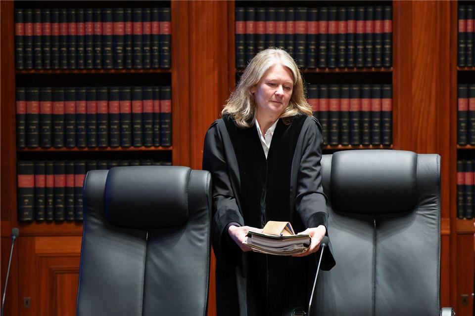 Bei der Abstimmung votierten 97 von 109 Bürgerschaftsabgeordneten für eine weitere Amtszeit für die Präsidentin des Hamburgischen Verfassungsgerichts, Birgit Voßkühler. (Archivbild)Christian Charisius/dpa