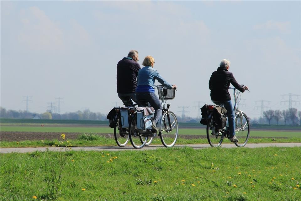 Bei der Aktion Stadtradeln sind in Raesfeld 40 Teams gemeldet. Die Gruppe des Bike-Treffs liegt derzeit auf Platz eins.