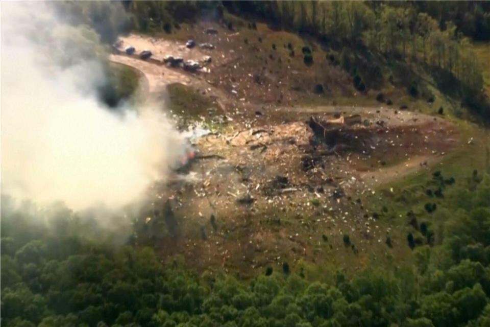 Bei der Explosion gab es mehrere Todesopfer gegeben. Uncredited/WTVF-TV/AP/dpa