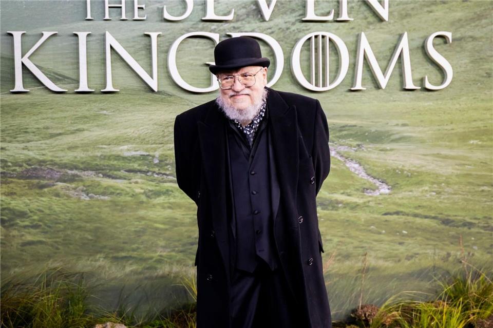 Bei der Premiere der Serie „A Knight of the Seven Kingdoms“ war auch der Fantasyautor und „Game of Thrones“-Erfinder George R. R. Martin anwesend. Christoph Soeder/dpa