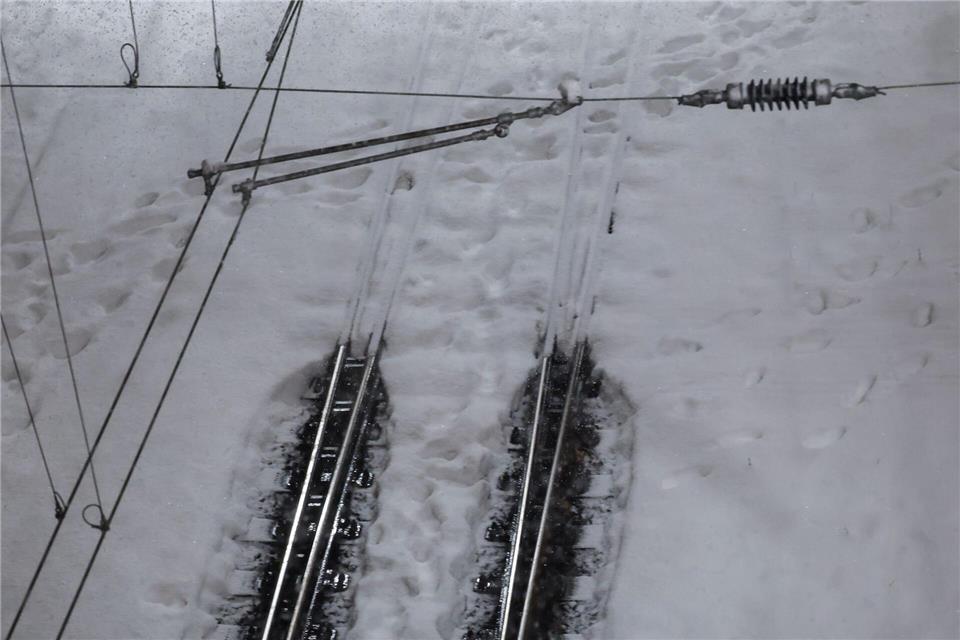 Bei der S-Bahn Hamburg kommt es wetterbedingt zu erheblichen Einschränkungen.Christian Charisius/dpa