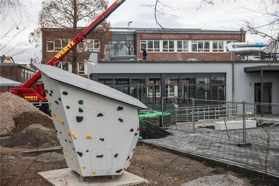 Bei der Sanierung wurden auch neue Lernkonzepte eingeplant.Oliver Berg/dpa