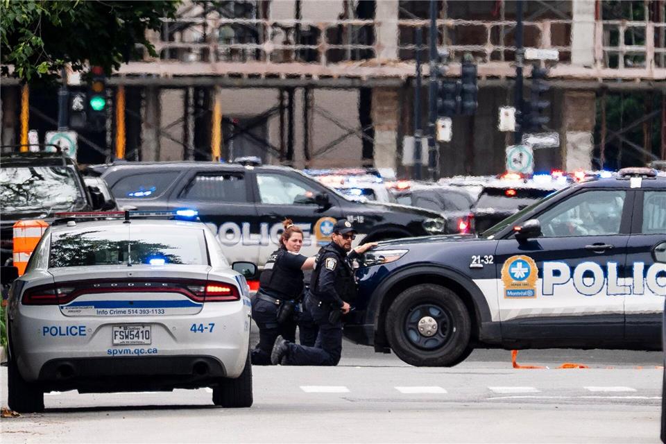 Bei der Schießerei wurde ein Polizist getötet.Christopher Katsarov/The Canadian Press/AP/dpa