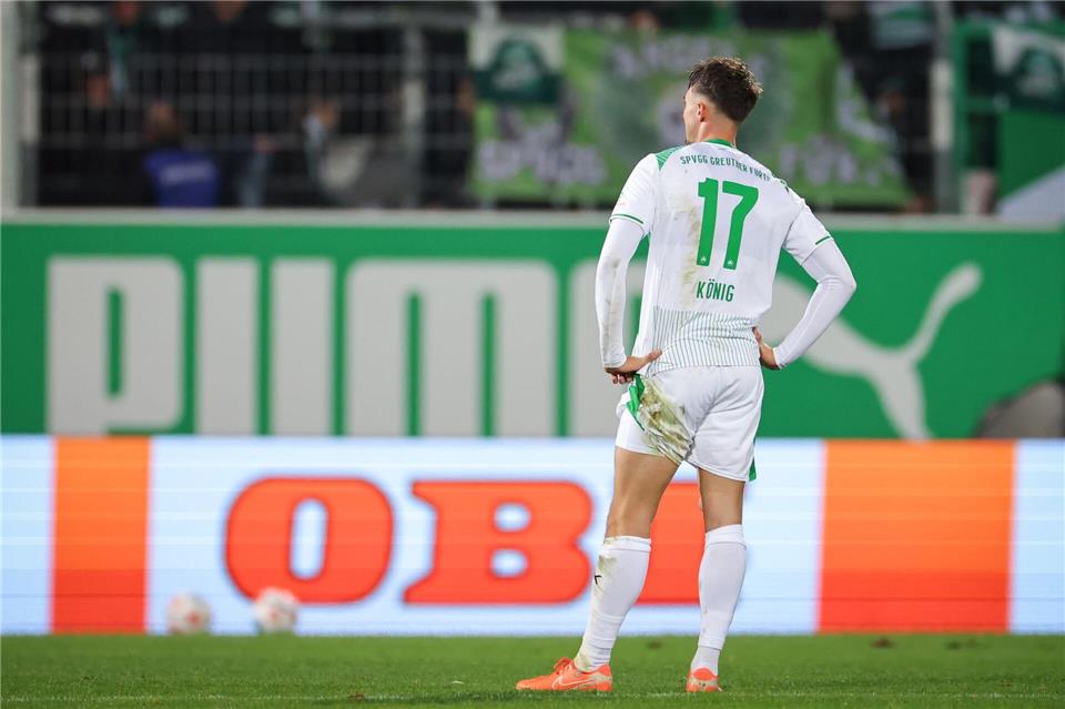 Fürth hält an Trainer Kleine fest - „Anderes Gesicht zeigen“  Bei der SpVgg Greuther Fürth ist die Enttäuschung groß.Daniel Karmann/dpa