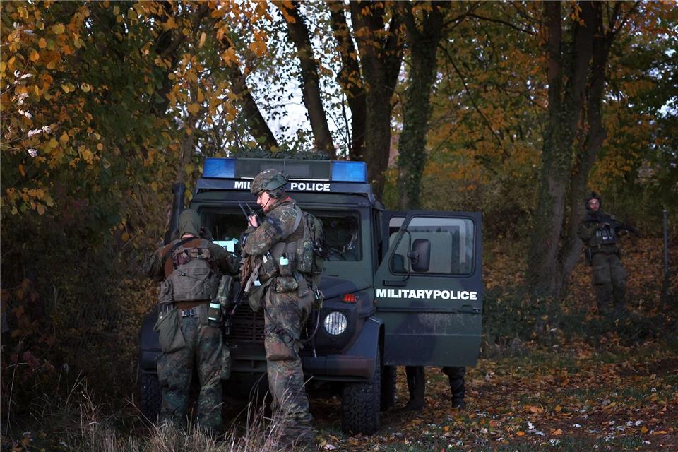 Bei der Übung „Marshal Power“ hatten Bundeswehr und Polizei eigentlich zusammen trainieren sollen. (Archivbild)Karl-Josef Hildenbrand/dpa