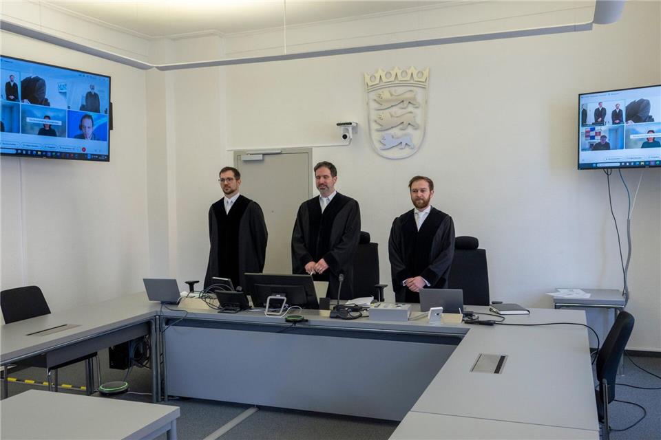 Bei der Verhandlung im Januar waren die Prozessparteien nicht im Saal anwesend. (Archivbild)Stefan Puchner/dpa