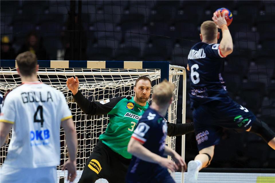 Bei der WM 2023 setzte sich das DHB-Team im Spiel um Platz 5 gegen Norwegen durch. (Archivbild)Jan Woitas/dpa