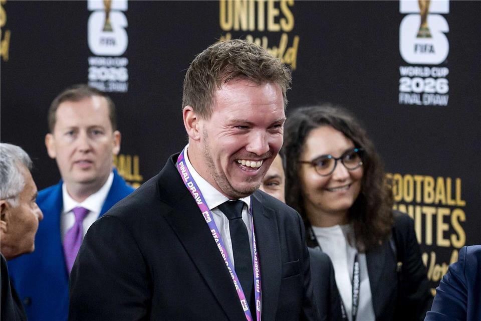Bei der WM-Auslosung bekam Nagelsmann einen Turnier-Vorgeschmack. (Archivbild) Koen Van Weel/ANP/dpa