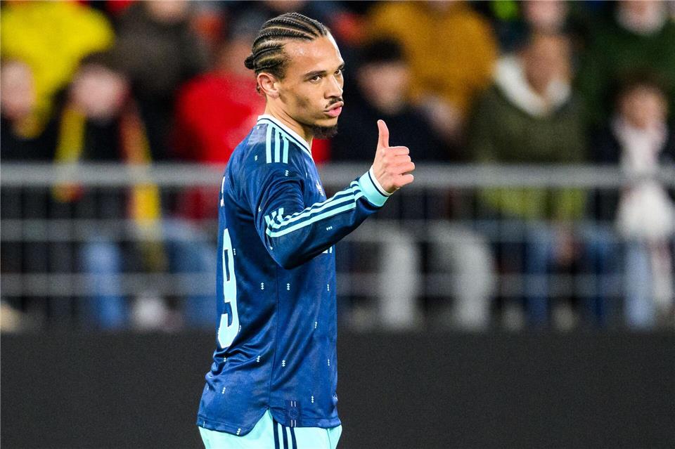 Bei der WM dabei: Leroy Sané. (Archivbild)Tom Weller/dpa