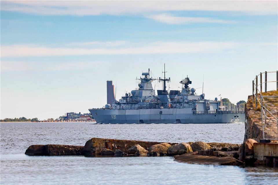 Bei einem Manöver in der Ostsee trainieren Nato-Soldaten den Ernstfall.Frank Molter/dpa