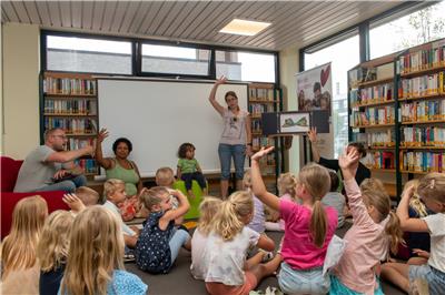 Storytime is an invitation to the Heiden library