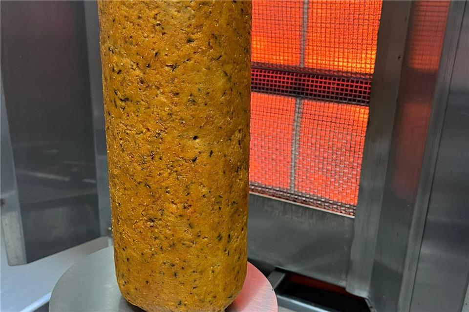 Bei ihrem Döner setzen die Start-up-Unternehmer auf rein pflanzliche, allergenfreie Zutaten.