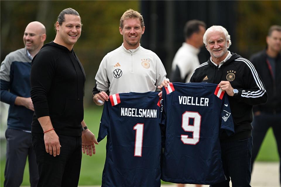Bei seinem Trainer-Debüt als DFB-Coach war Nagelsmann schon in den USA. (Archivbild) Federico Gambarini/dpa