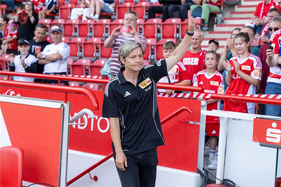 Beim 1. FC Union Berlin als Geschäftsführerin für die Fußballerinnen verantwortlich: Jennifer Zietz.Matthias Koch/dpa