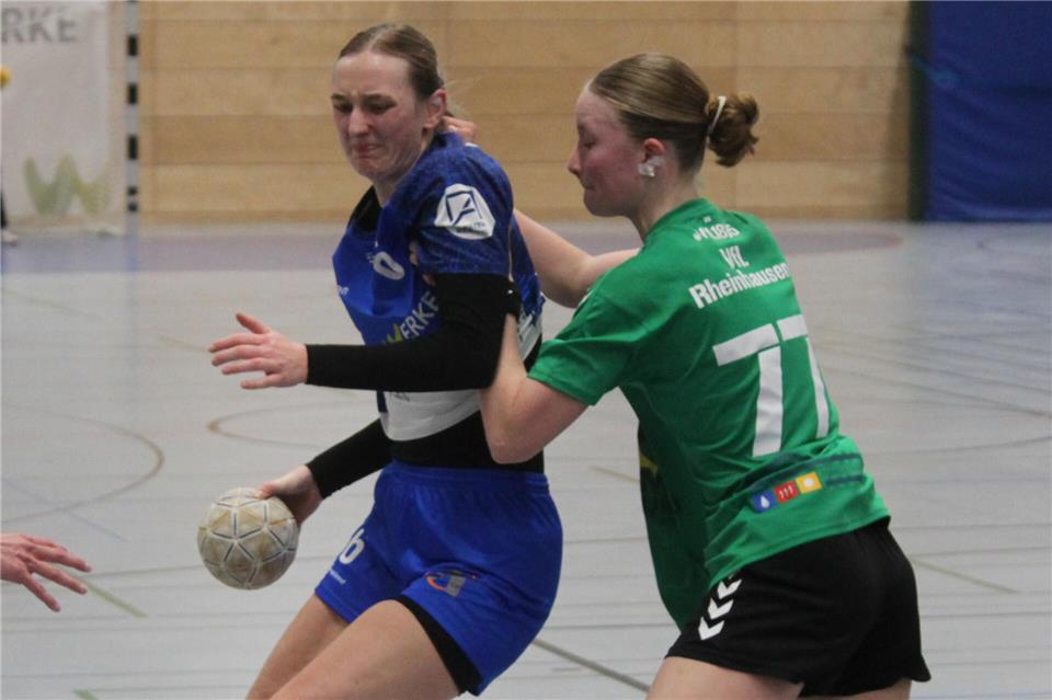 Beim 29:25-Heimerfolg gegen den VfL Rheinhausen durfte sich Sandra Tepferd zweimal in die Torschützenliste eintragen.