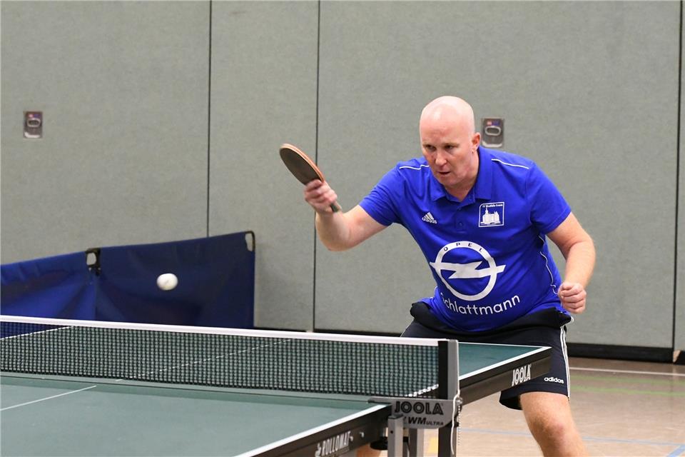 Beim 9:0-Kantersieg gegen das Schlusslicht SSV Rhade punktete Frank Heumer im Einzel und im Doppel für den Bezirksligisten Westfalia Gemen.