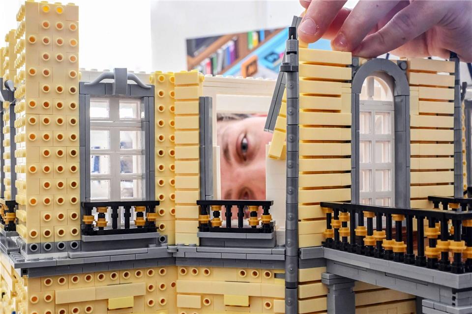 Beim Bau ist Präzision gefragt.Uli Deck/dpa