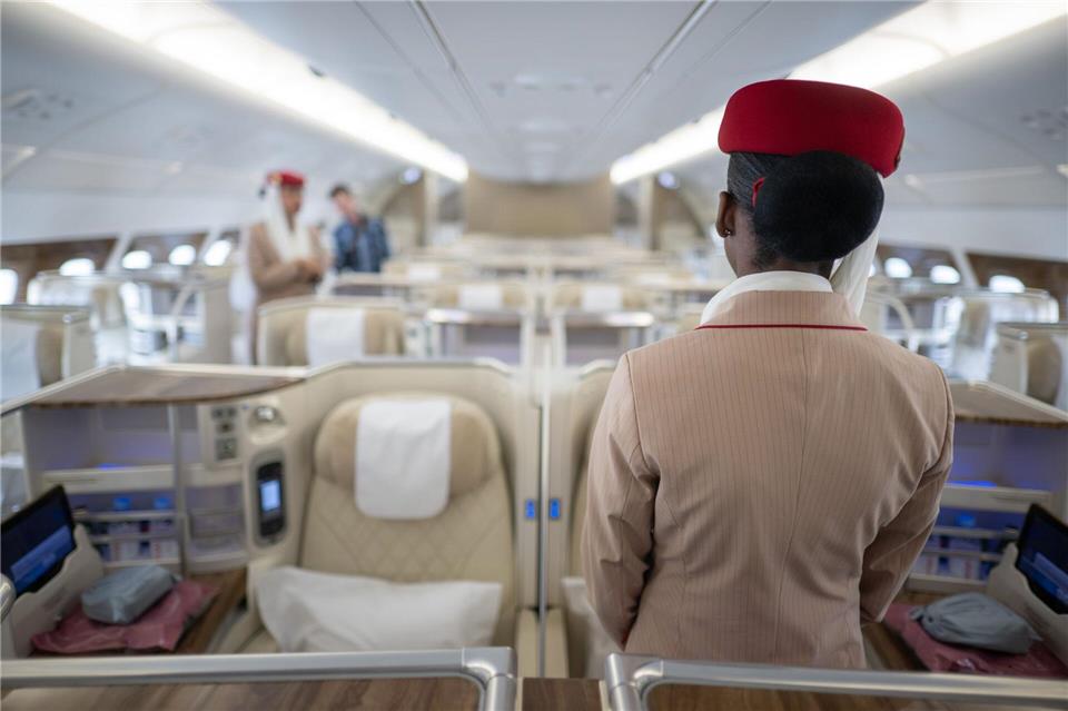 Beim Einsteigen achtet die Crew darauf, ob Passagiere sich auffällig verhalten.picture alliance/dpa