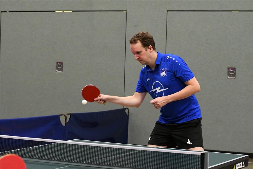 Beim Gemener 9:5-Erfolg in Dorsten gewann Andreas Robers zwei Einzel für die Westfalia.