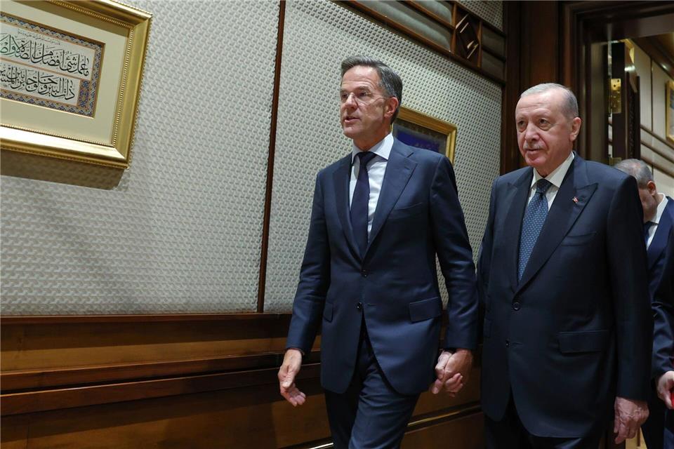 Beim Gipfel in Den Haag 2025 gelang es Nato-Generalsekretär Mark Rutte, den Gipfel zu einem Erfolg zu machen. Gelingt das in diesem Jahr auch mit Gastgeber Erdogan?Uncredited/Turkish Presidency via AP/dpa