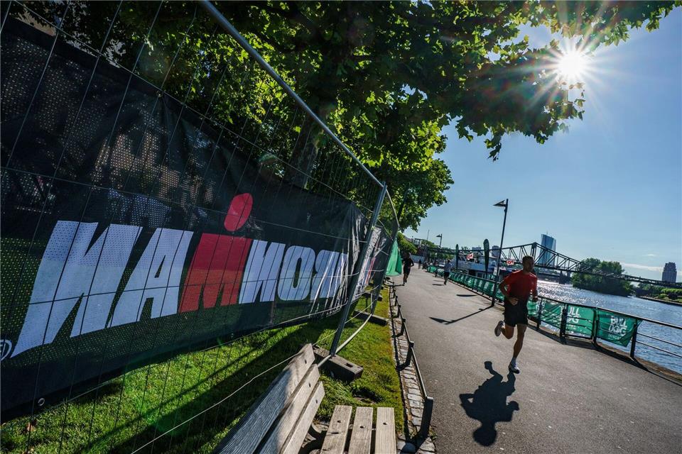 Beim Ironman in Frankfurt geht es um den Europameistertitel. (Archivbild) Andreas Arnold/dpa