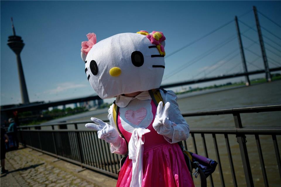 Beim Japan-Tag 2026 in Düsseldorf wird es wieder einen Cosplay-Wettbewerb geben. (Archivbild)Henning Kaiser/dpa