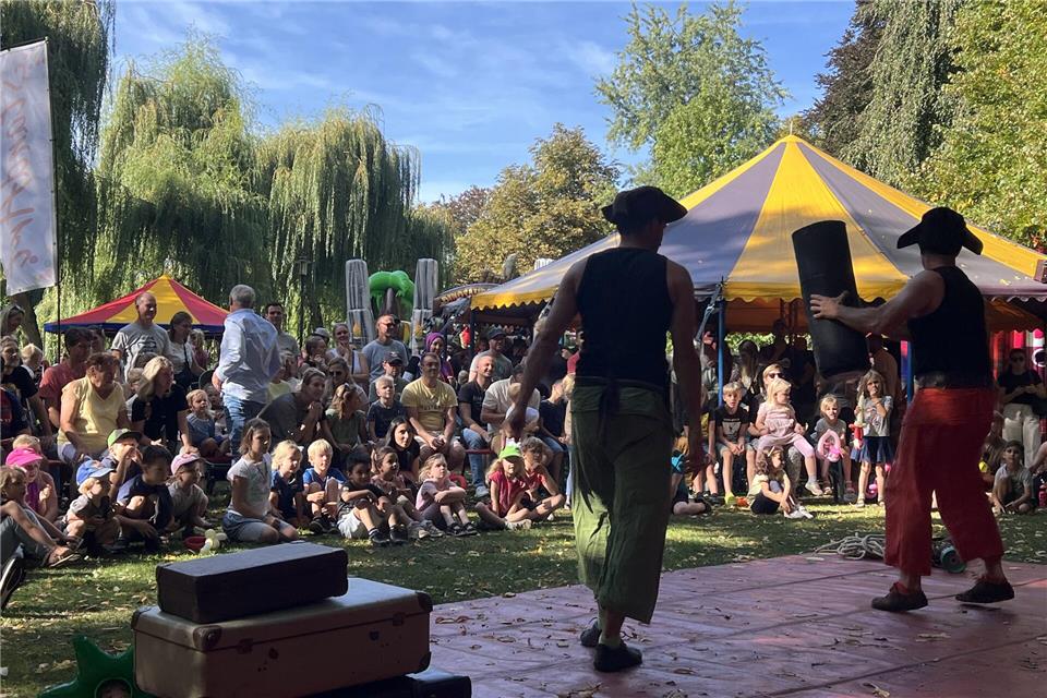 Beim Jubiläumsstadtfest gibt es auch ein Bühnenprogramm für Kinder.