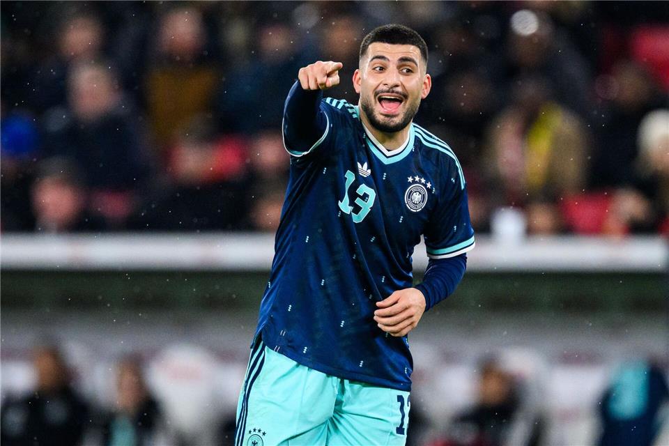 Beim Länderspiel gegen Ghana gelang Deniz Undav der 2:1-Siegtreffer. (Archivbild)Tom Weller/dpa